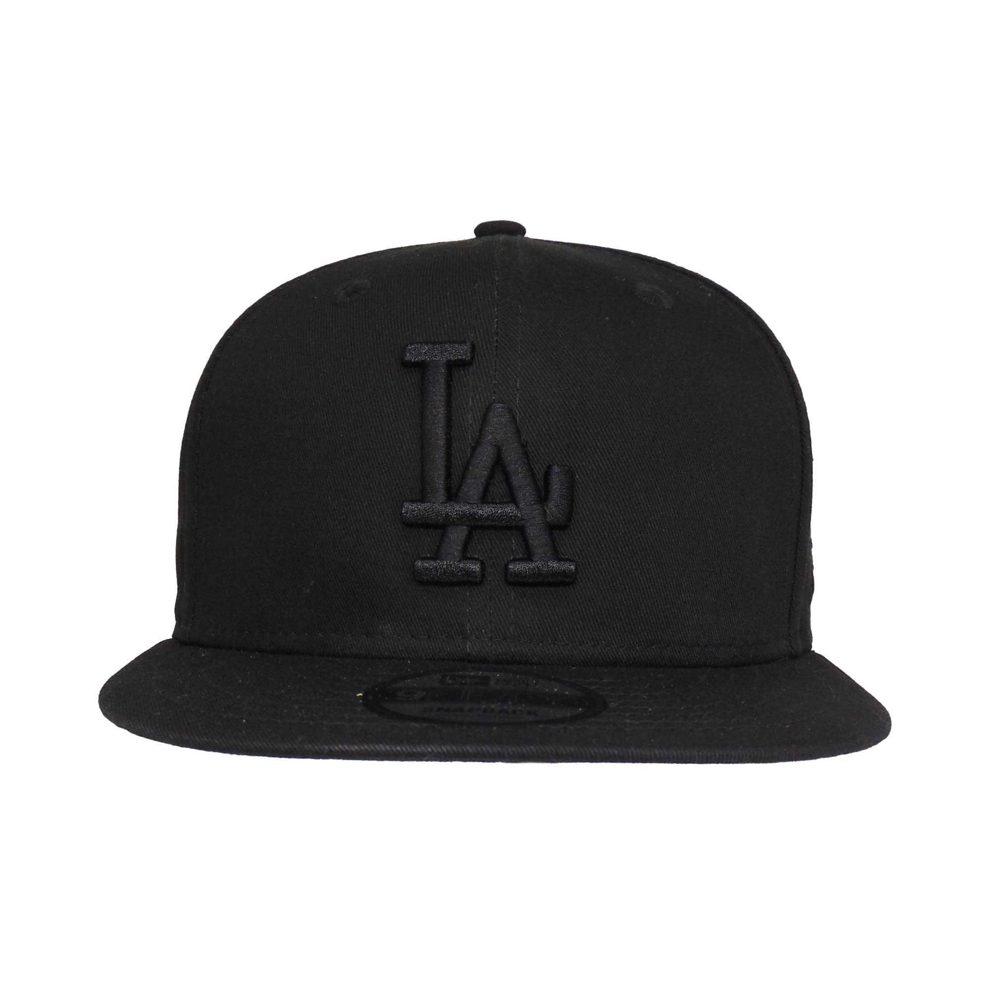 Los Angeles Dodgers 9FIFTY New Era Snap Back Blackout – JustFitteds