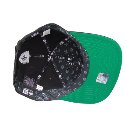 Raiders Jf Custom New Era Snapback Cap Pin black black Undervisor View