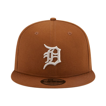 Detroit Tigers New Era 9FIFTY Cap Peanut peanut Front View