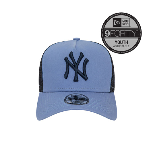 New York Yankees New Era 9FORTY KIDS Trucker Cap blue