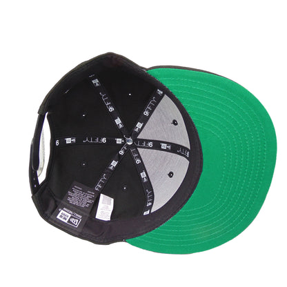 JustFitteds 040 9FIFTY New Era Cap Black black Undervisor View