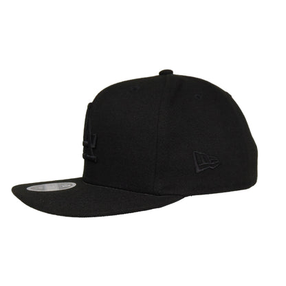 KIDS Los Angeles Dodgers 9FIFTY New Era Snap Back Blackout black Side View