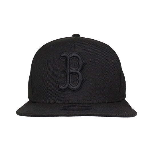 Boston Red Sox Jf Custom New Era Snapback Cap Blackout