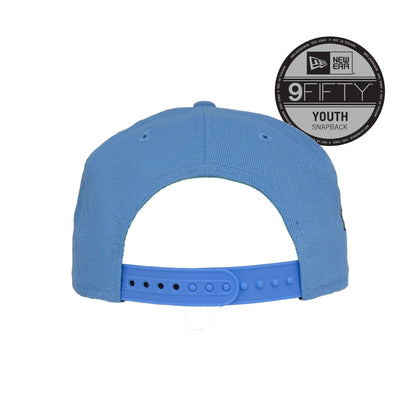 YOUTH New York Yankees 9FIFTY New Era Cap WS2009 Sky sky blue Undervisor View