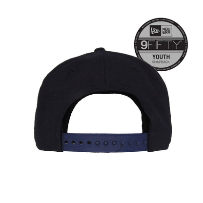 YOUTH Minnesota Twins Custom 9FIFTY New Era Cap WS87 Navy navy Undervisor View