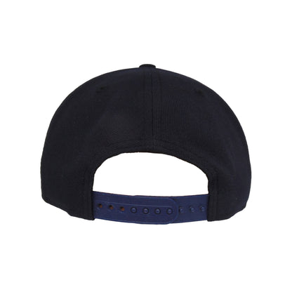 Miami Beach Flamingos Jf Custom 9FIFTy New Era Cap Navy navy
pink Back View