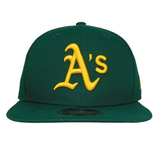 Oakland Athletics Custom 9FIFTY New Era Snapback Cap DGRN