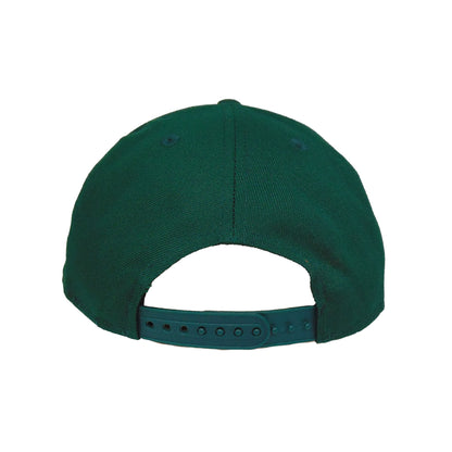 Oakland Athletics Custom 9FIFTY New Era Snapback Cap DGRN dark green Back View