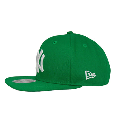 New York Yankees JF 9FIFTY New Era Cap kelly green Side View
