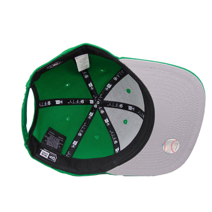 New York Yankees JF 9FIFTY New Era Cap kelly green Undervisor View
