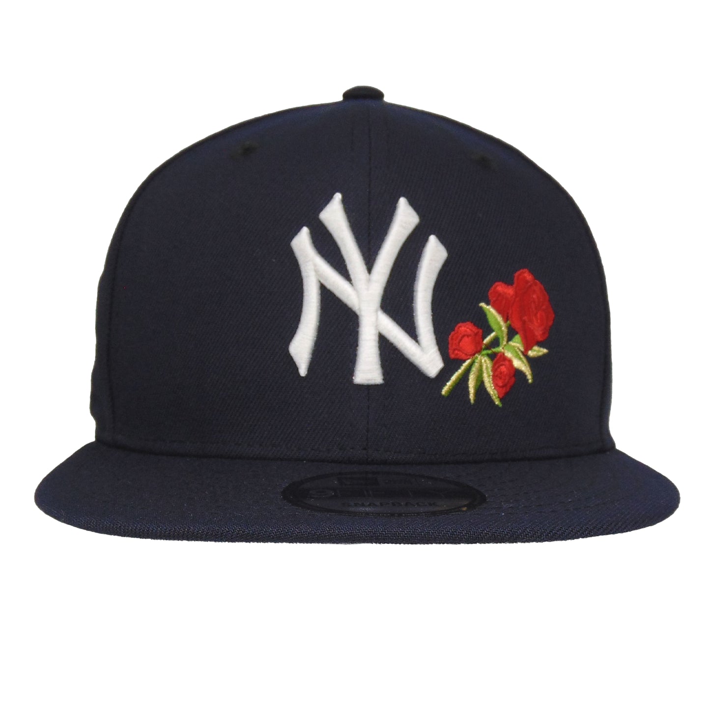 New York Yankees Custom 9FIFTY New Era Cap WS99 Navy Floral