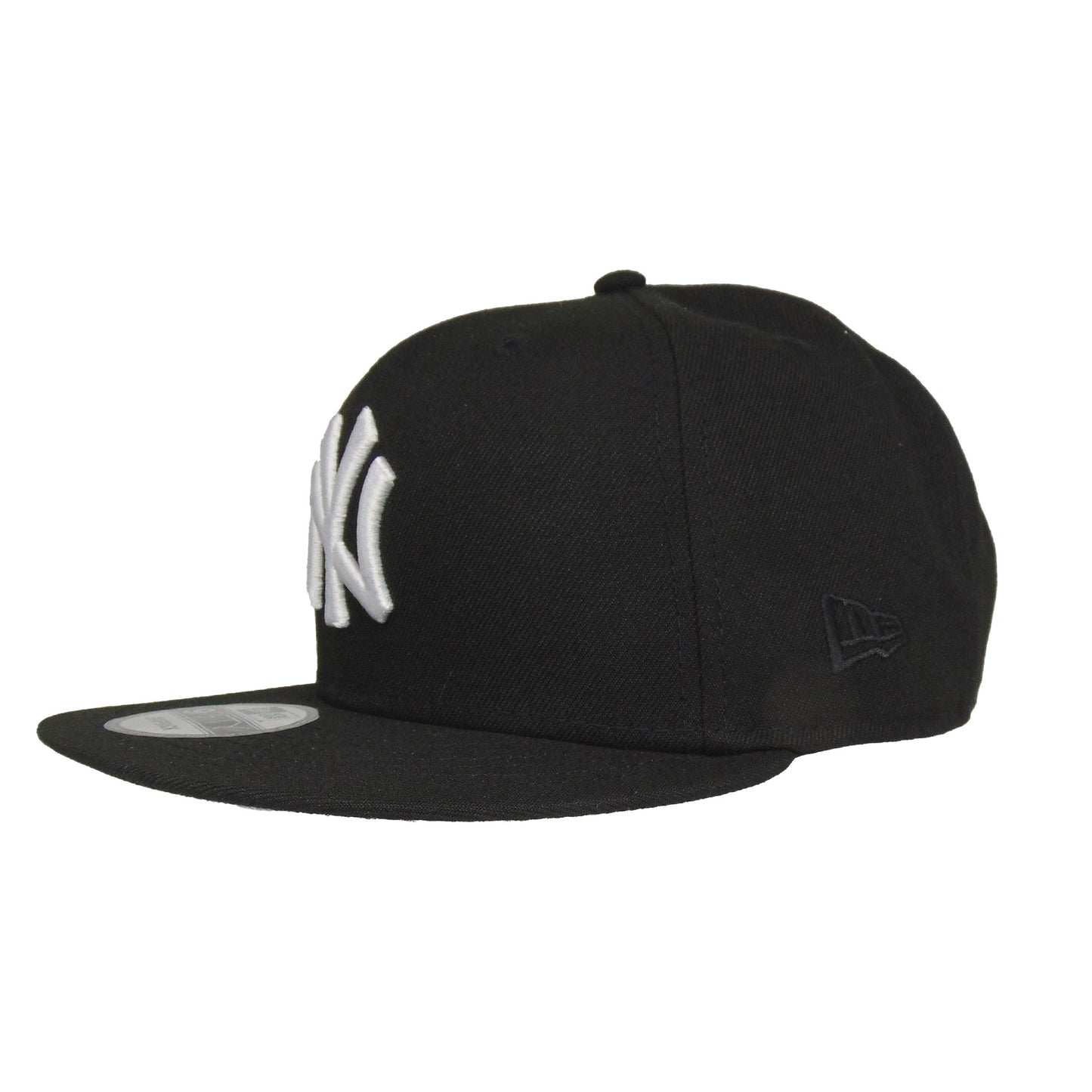 New York Yankees Custom New Era 9FIFTY Snapback Cap black black Side View