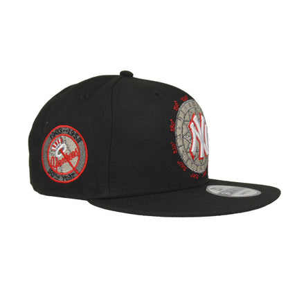 New York Yankees Custom 9FIFTY New Era Cap Zodiac BLK black Side View