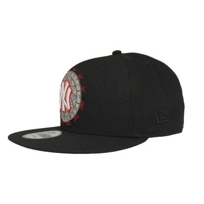 New York Yankees Custom 9FIFTY New Era Cap Zodiac BLK black Back View