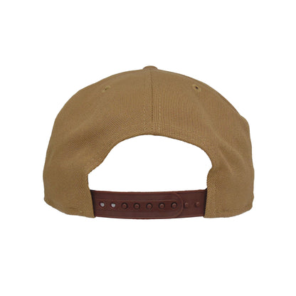 Los Angeles Dodgers Custom 9FIFTY New Era Snap Back Khaki khaki Undervisor View