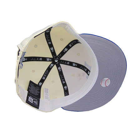 Los Angeles Dodgers Custom 9FIFTY New Era Snap Back Chrome Star chrome
blue Undervisor View
