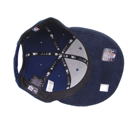 Milwaukee Bucks Custom New Era 9FIFTY Snapback Cap Oceanside Blue blue Undervisor View