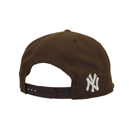 New York Yankees 9FIFTY New Era Cap Apple Brown brown Back View