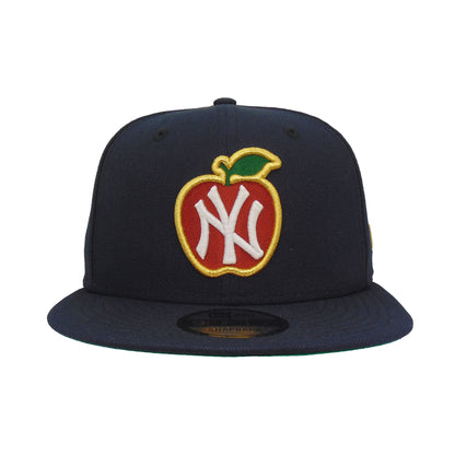 New York Yankees 9FIFTY New Era Cap Apple Navy navy Front View