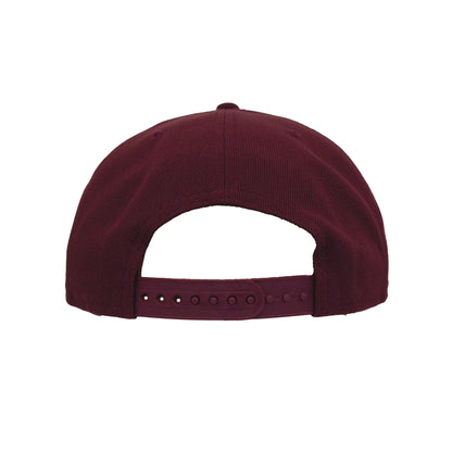 Houston Astros Custom New Era 9FIFTY Snapback Cap Maroon maroon Back View
