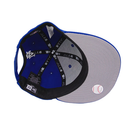 YOUTH Los Angeles Dodgers 9FIFTY New Era Snapback Cap OTHANI blue Undervisor View