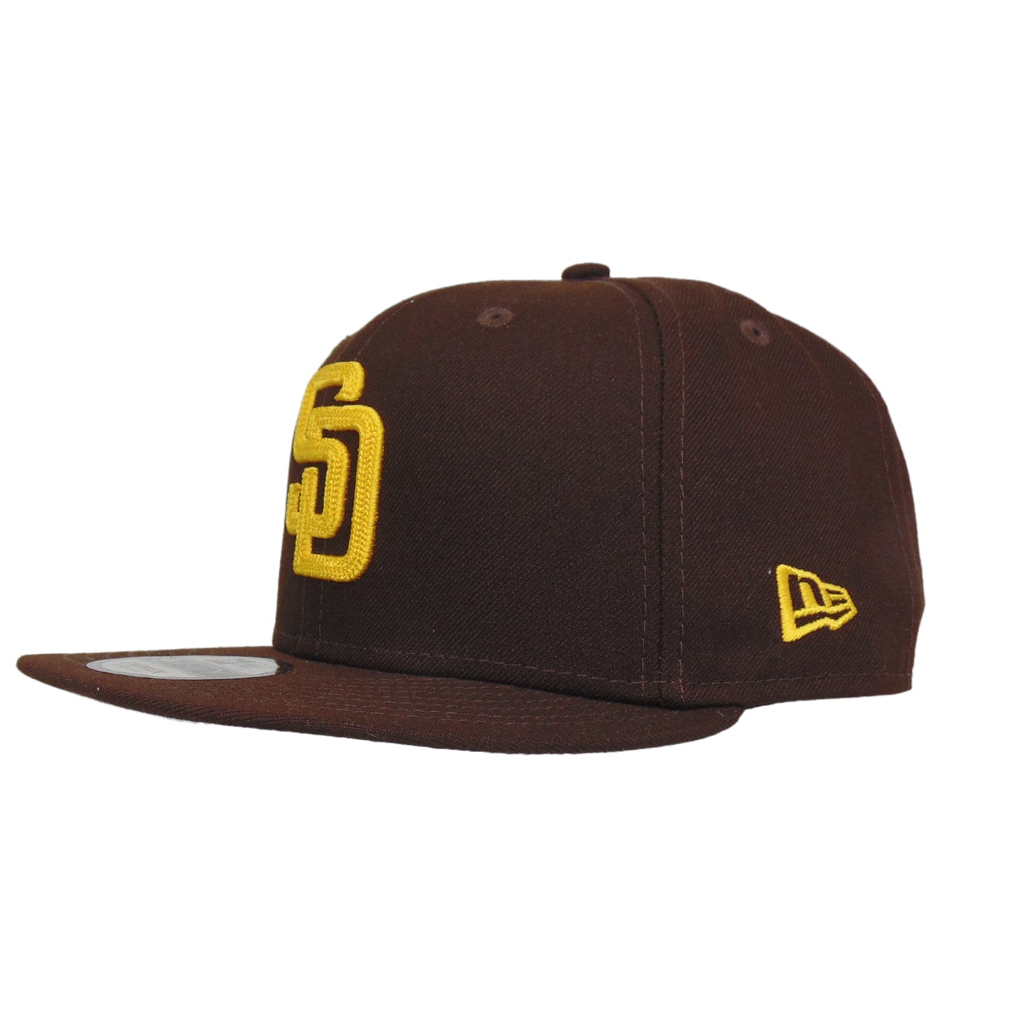San Diego Padres Custom New Era 9fifty Snapback Cap Burnt Wood Chainstitch