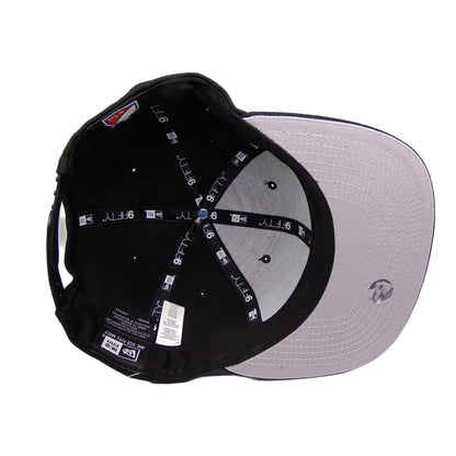 Los Angeles FC New Era 9FIFTY Snap back Cap black black Undervisor View