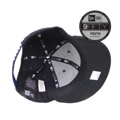 YOUTH Tacoma Rainiers 9FIFTY New Era Snap Back Rhubarb Navy navy Undervisor View
