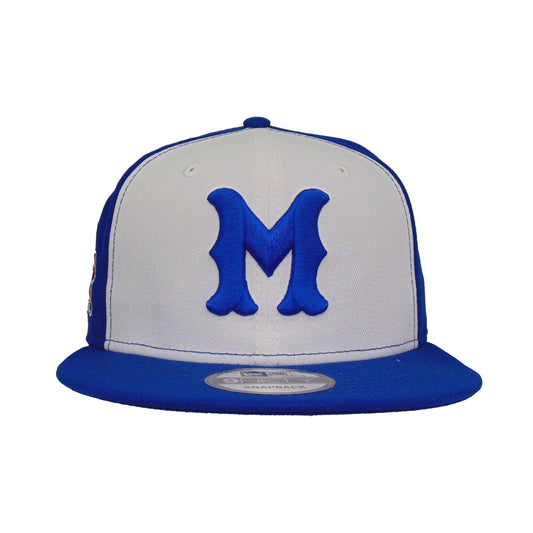 Montreal Royals Custom 9FIFTY New Era Snapback Cap royal white