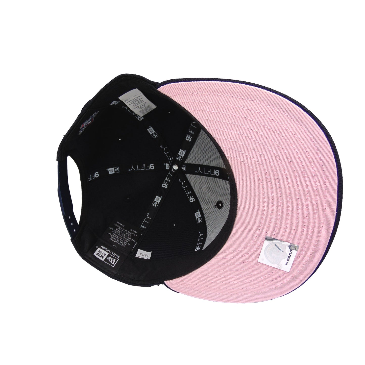 Akron RubberDucks Custom 9FIFTY New Era Cap Navy pink