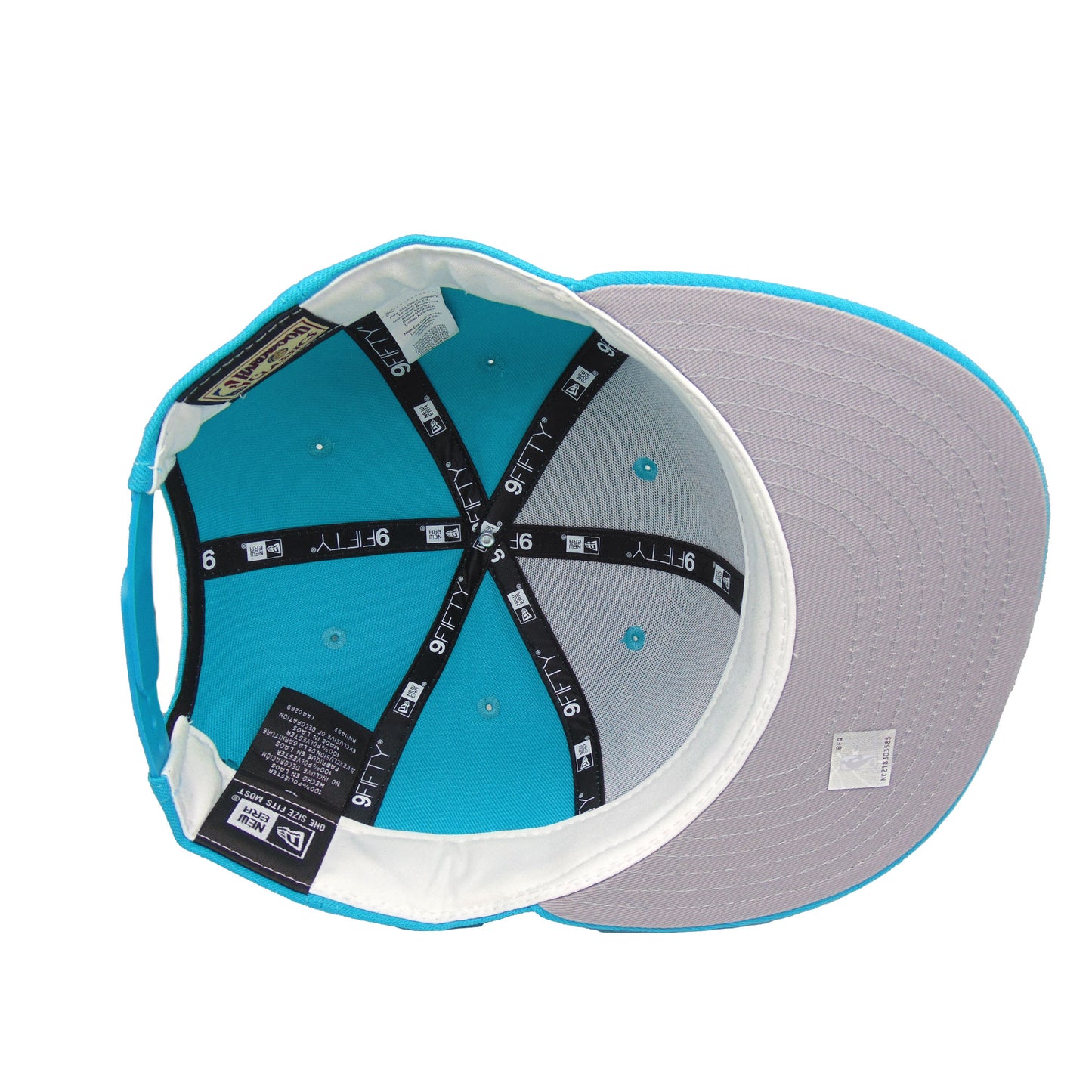 Charlotte Hornets 9FIFTY New Era Snapback Cap Teal