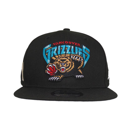 Vancouver Grizzlies 9FIFTY New Era Snapback Cap Black black Front View