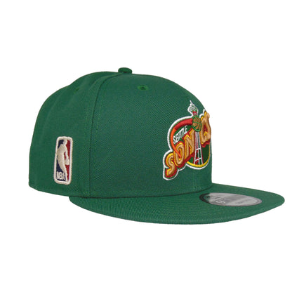 Seattle Supersonics 9FIFTY New Era Snapback Cap Green green Side View