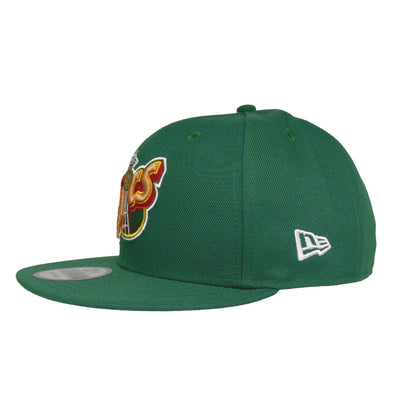 Seattle Supersonics 9FIFTY New Era Snapback Cap Green green Back View
