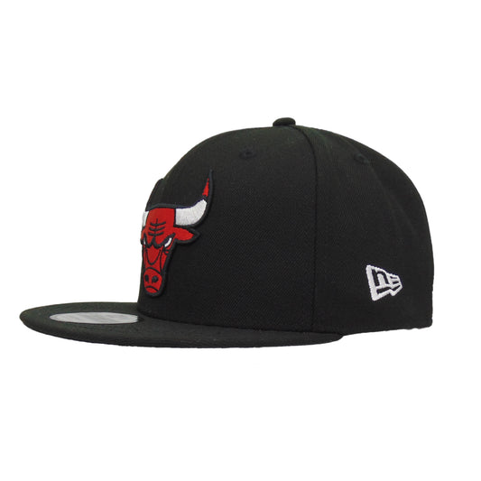 Chicago Bulls New Era 9FIFTY Snapback Cap Black
