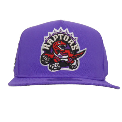 Toronto Raptors 9FIFTY A-Frame New Era Snapback Cap Purple
