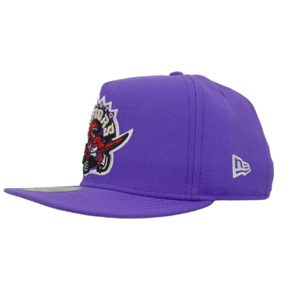 Toronto Raptors 9FIFTY A-Frame New Era Snapback Cap Purple