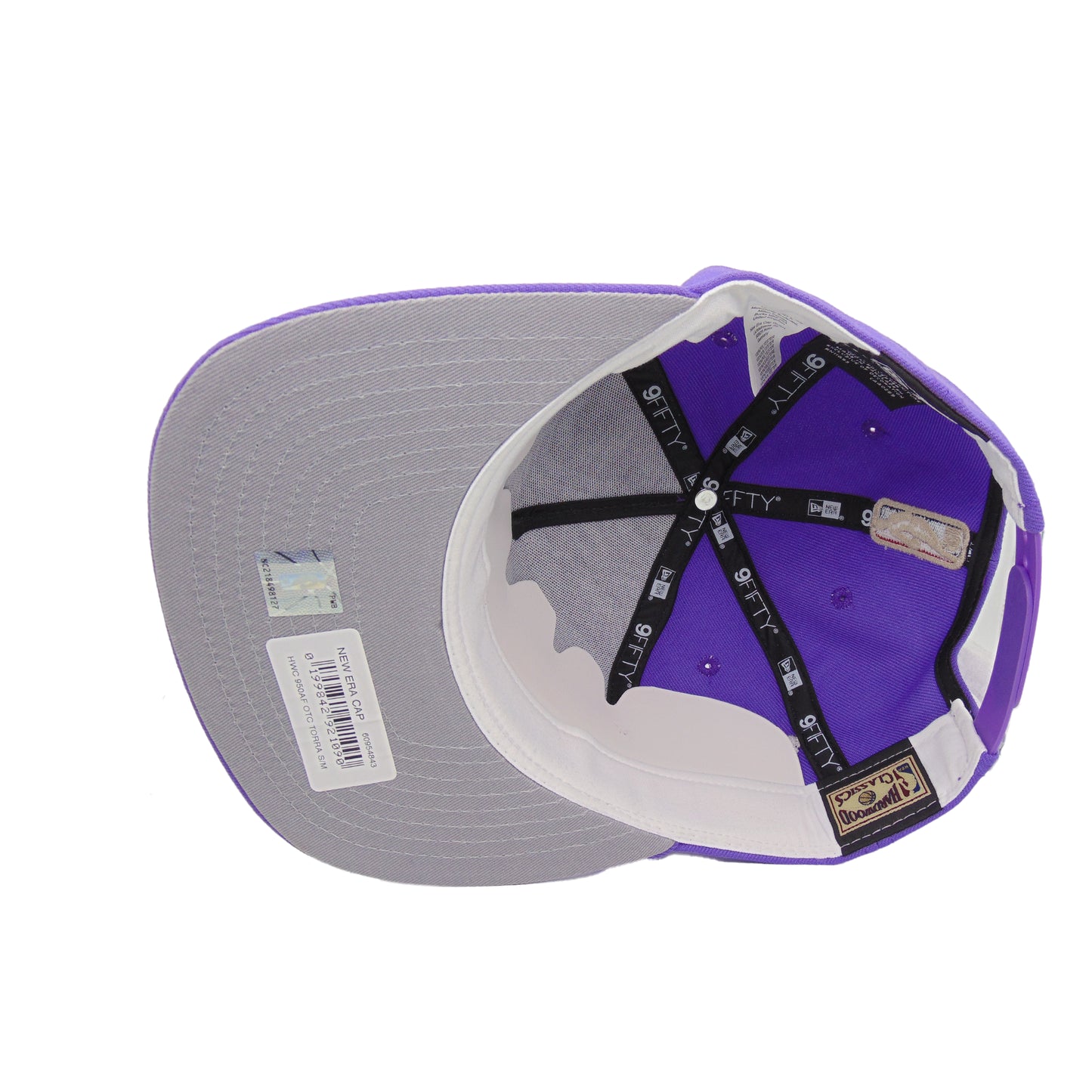 Toronto Raptors 9FIFTY A-Frame New Era Snapback Cap Purple
