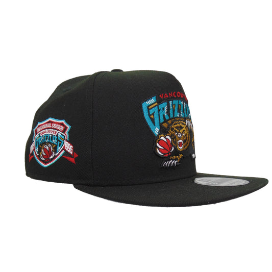 Vancouver Grizzlies 9FIFTY AF New Era Snapback Cap Black