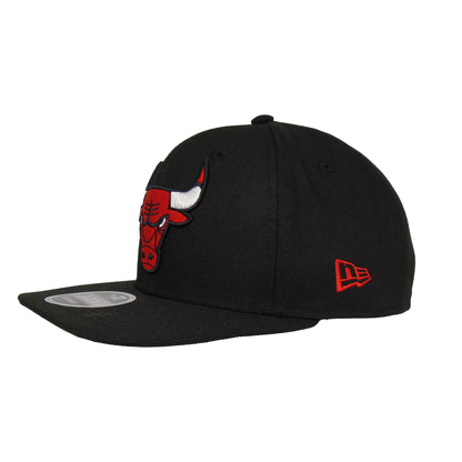 Chicago Bulls Custom New Era 9FIFTY Snapback Cap Black black Side View