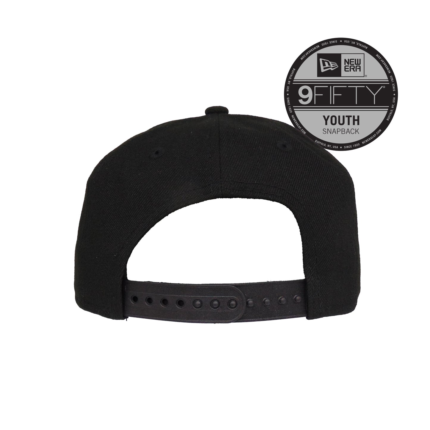 YOUTH Chicago Bulls Custom New Era Snapback Cap black