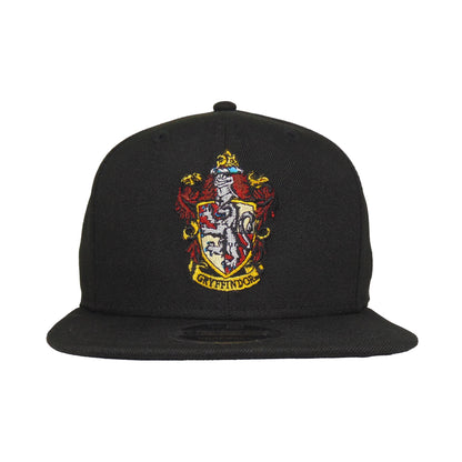 Harry Potter New Era 9FIFTY Snapback Cap Gryffindor black Front View