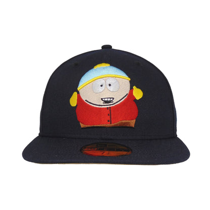SOUTH PARK Cartman Custom New Era 59FIFTY cap Navy navy
khaki Front View