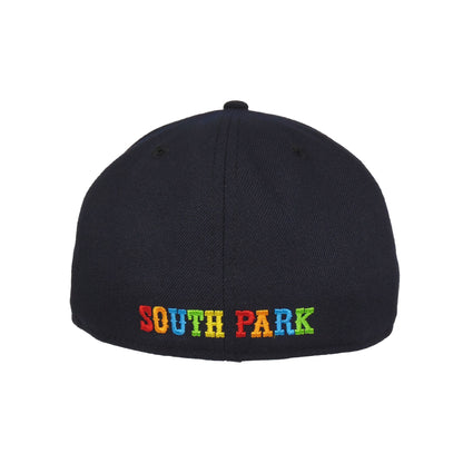 SOUTH PARK Cartman Custom New Era 59FIFTY cap Navy navy
khaki Back View