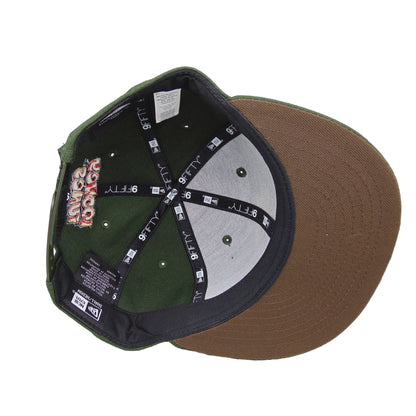 Looney Tunes Speedy Gonzales New Era 9FIFTY Cap seaweed dark green Undervisor View