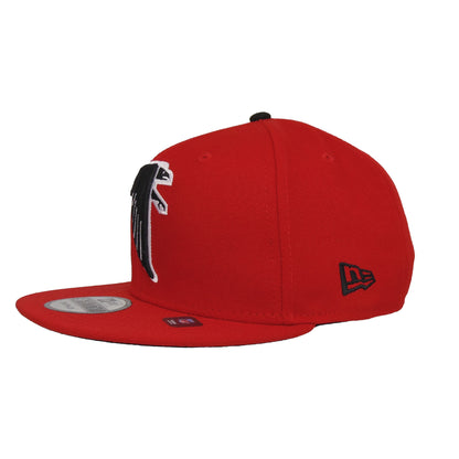 Atlanta Falcons Custom New Era 9FIFTY Snapback Cap Red `66 red Undervisor View