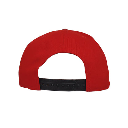 Atlanta Falcons Custom New Era 9FIFTY Snapback Cap Red `66 red Back View
