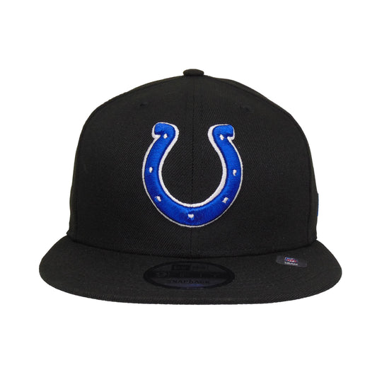 Indianapolis Colts Custom New Era 9FIFTY Snapback Cap black