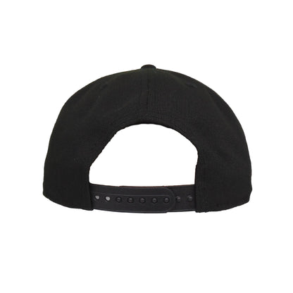 Indianapolis Colts Custom New Era 9FIFTY Snapback Cap black black Back View