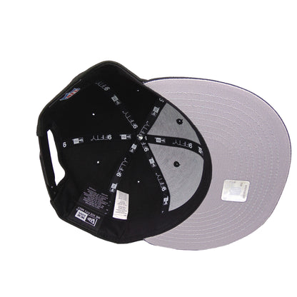 Indianapolis Colts Custom New Era 9FIFTY Snapback Cap black black Undervisor View